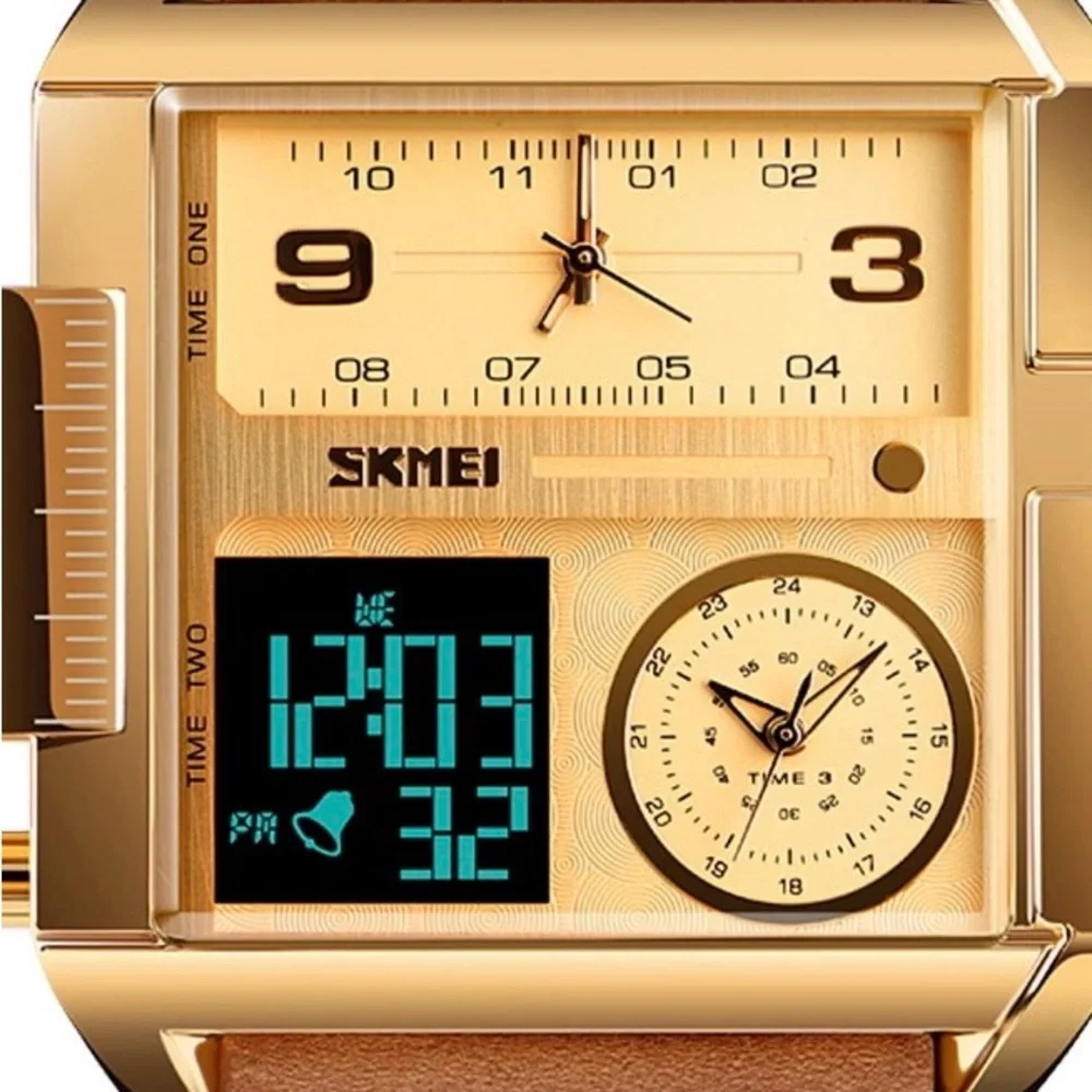 SKMEI MEN’s Waterproof Digital Quartz Watch